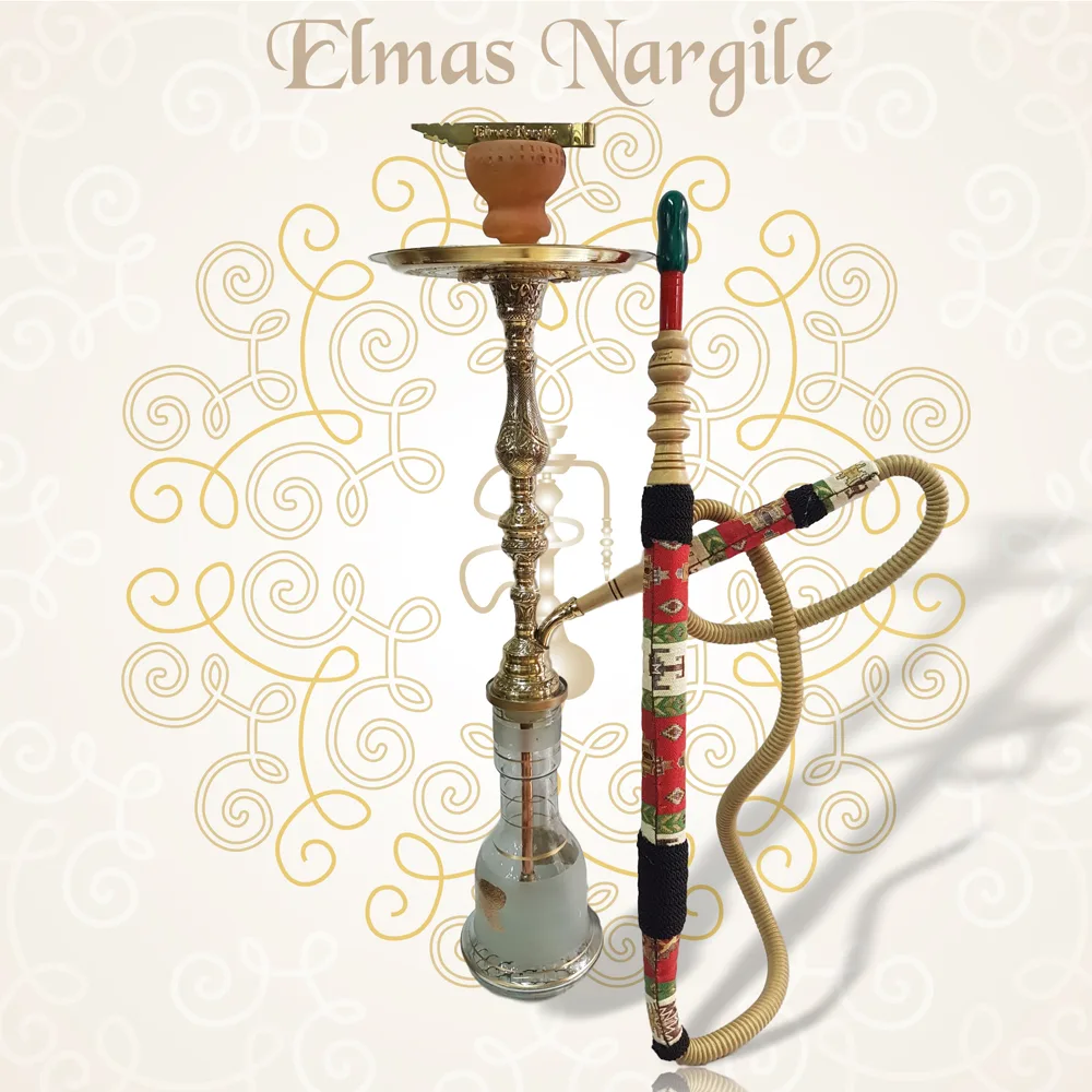 Elmas Nargile Dünya Tuğralı 真鍮ナルギレ